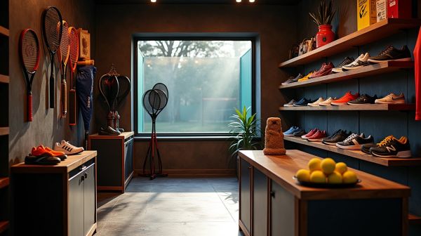 Boutique de squash : équipements de qualité pour tous niveaux